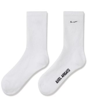 Axel Arigato Doodle Logo Socks - White