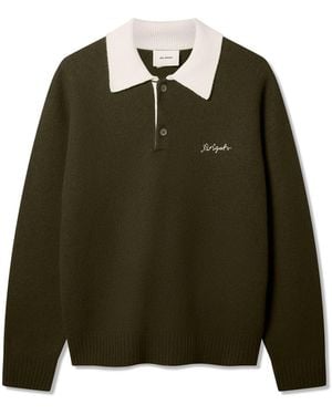 Axel Arigato Sonny Polo Jumper - Green