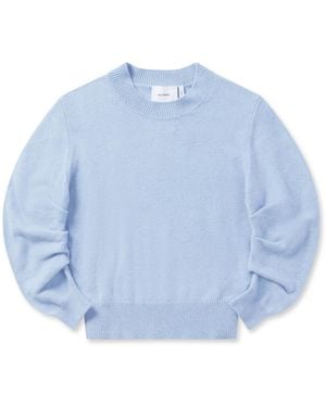 Axel Arigato Rina Gathered Jumper - Blue
