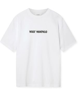 Axel Arigato Distort Washed T-Shirt - White