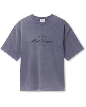 Axel Arigato Nyc Washed Sky T-Shirt - Blue