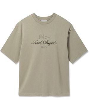 Axel Arigato Ldn Washed Sky T-Shirt - Grey