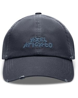 Axel Arigato Floral Washed Cap - Blue