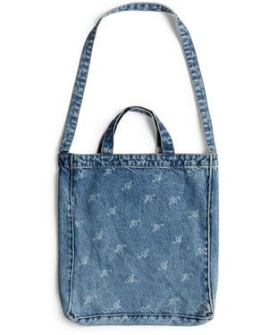 Axel Arigato Dune Script A Denim Bag - Blue