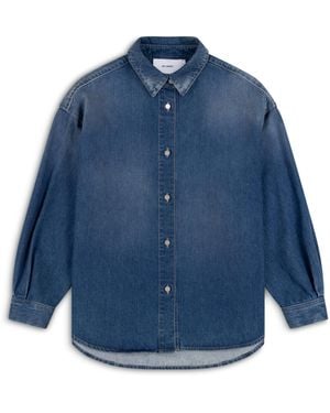 Axel Arigato Sasha Oversized Shirt - Blue