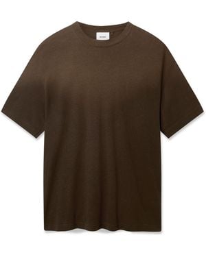 Axel Arigato Bubble Reverse T-Shirt - Brown