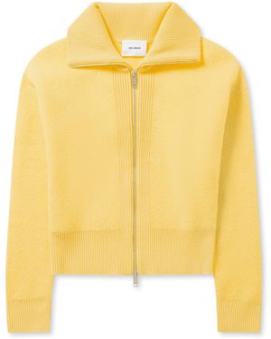 Axel Arigato Verve Zip-Up Cardigan - Yellow