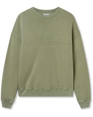 Axel Arigato Gens Washed Sweatshirt - Green