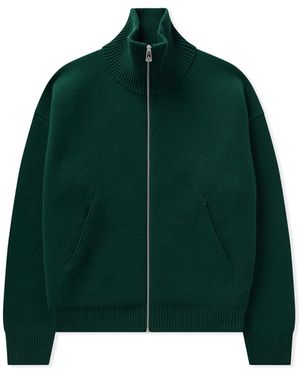 Axel Arigato Core Zip-Up Jumper - Green