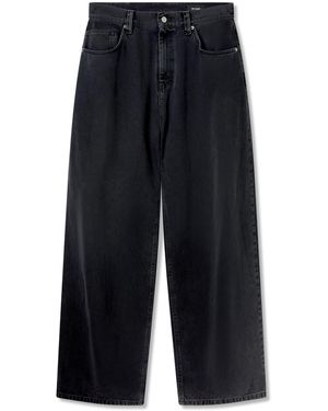 Axel Arigato Embroidered Relaxed Jeans - Blue