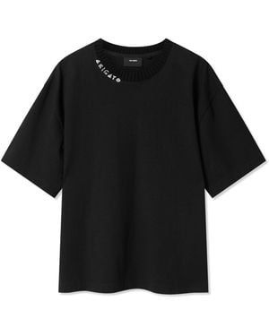 Axel Arigato Apex Ribbed T-Shirt - Black
