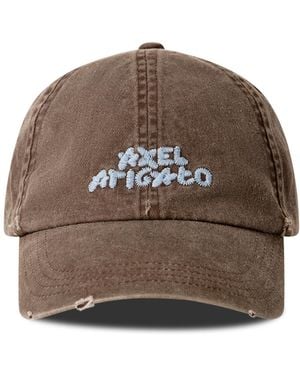 Axel Arigato Floral Washed Cap - Brown