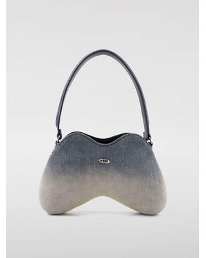 DIESEL Denim Shoulder Bag - Blue