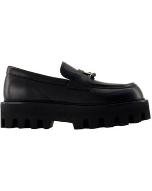 McQueen Leather Loafer - Black