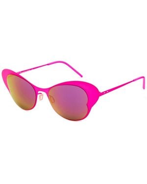 Italia Independent Multicolour Metal Sunglasses - Pink