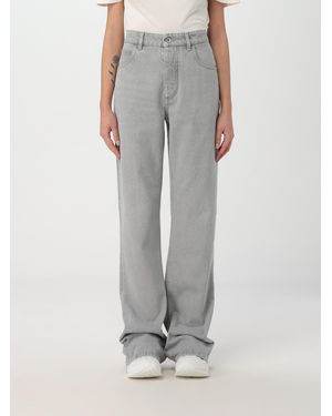 Bottega Veneta Wide Leg Jeans - Grey