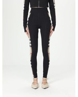 Burberry Comfortable Fit Leggings For Everyday Wear & Style - Black