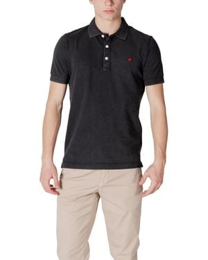 Replay Classic Short Sleeve Polo With Button Fastening - Blue