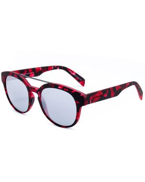 Italia Independent Acetate Sunglasses - Red