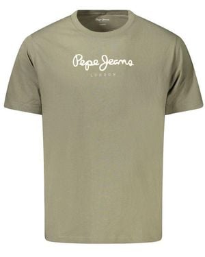Pepe Jeans Cotton T-Shirt - Green