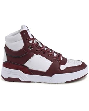 Tommy Hilfiger Hightop Trainers Fm0Fm03476 Casual - Purple