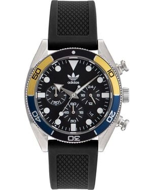 adidas Black Silicone Watch