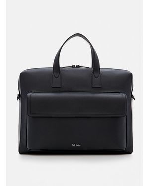 Paul Smith Leather Briefcase Professional Portfolio - Black