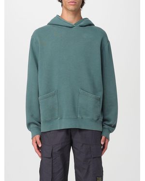 Champion Relaxed Fit Hoodie With Front Pockets And Long Sleeves - Green