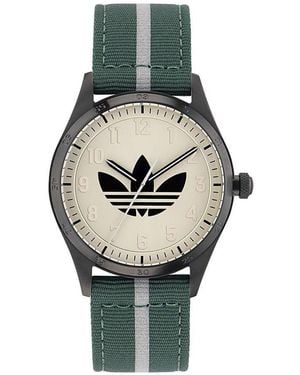adidas Green Fabric Watch - Metallic