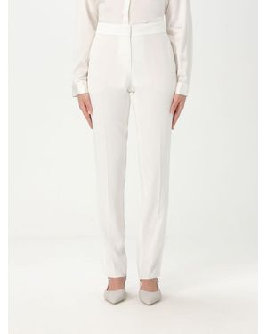 Emporio Armani Tailored Straightleg Trousers - Natural