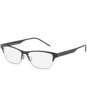 Italia Independent 0090Av 007 Metal Frame Eyeglasses - Brown