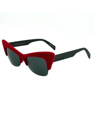 Italia Independent Acetate Sunglasses - Red