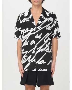Balmain Short Sleeve Casual Shirt - Black