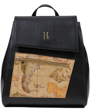 Alviero Martini 1A Classe Designer Bags With Mixed Material Composition - Black