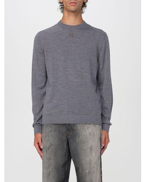DIESEL Long Sleeve Knit Top - Grey