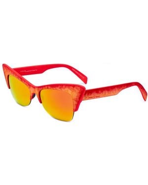 Italia Independent Acetate Sunglasses - Red