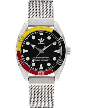 adidas Grey Stainless Steel Watch - Metallic