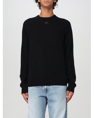DIESEL Cashmere Crew Neck Jumper - Black
