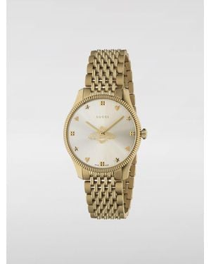 Gucci Gtimeless Ya126415541132247U Bee Motif - Metallic