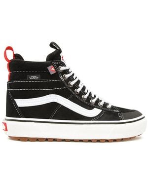 Vans Synthetic Upper Trainers With Metal Eyelets - Black