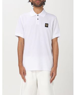 Belstaff Logo Polo Shirt - White