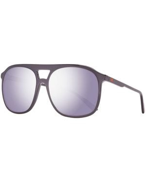 Helly Hansen Black Plastic Sunglasses - Blue