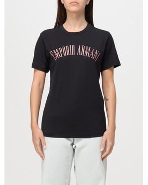 Emporio Armani Armani Logo Tshirt - Black