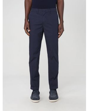 Fay Chinos Trousers Classic Fit - Blue