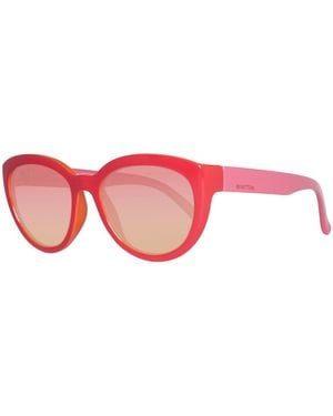 Benetton Red Injected Sunglasses