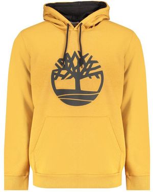 Timberland Brown Cotton Jumper - Yellow