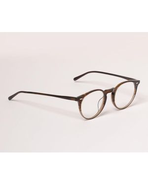 Oliver Peoples Round Eyeglasses Tortoise - Natural