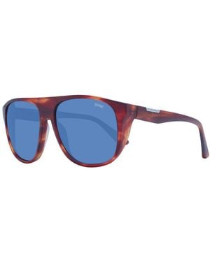 BMW Brown Men Sunglasses - Blue