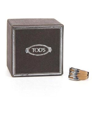 Tod's Leather Wrap Ring - White