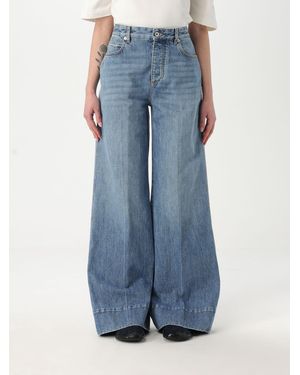 Bottega Veneta Wide Leg Jeans Relaxed Fit - Blue